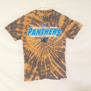 Carolina panthers custom dyed tshirt